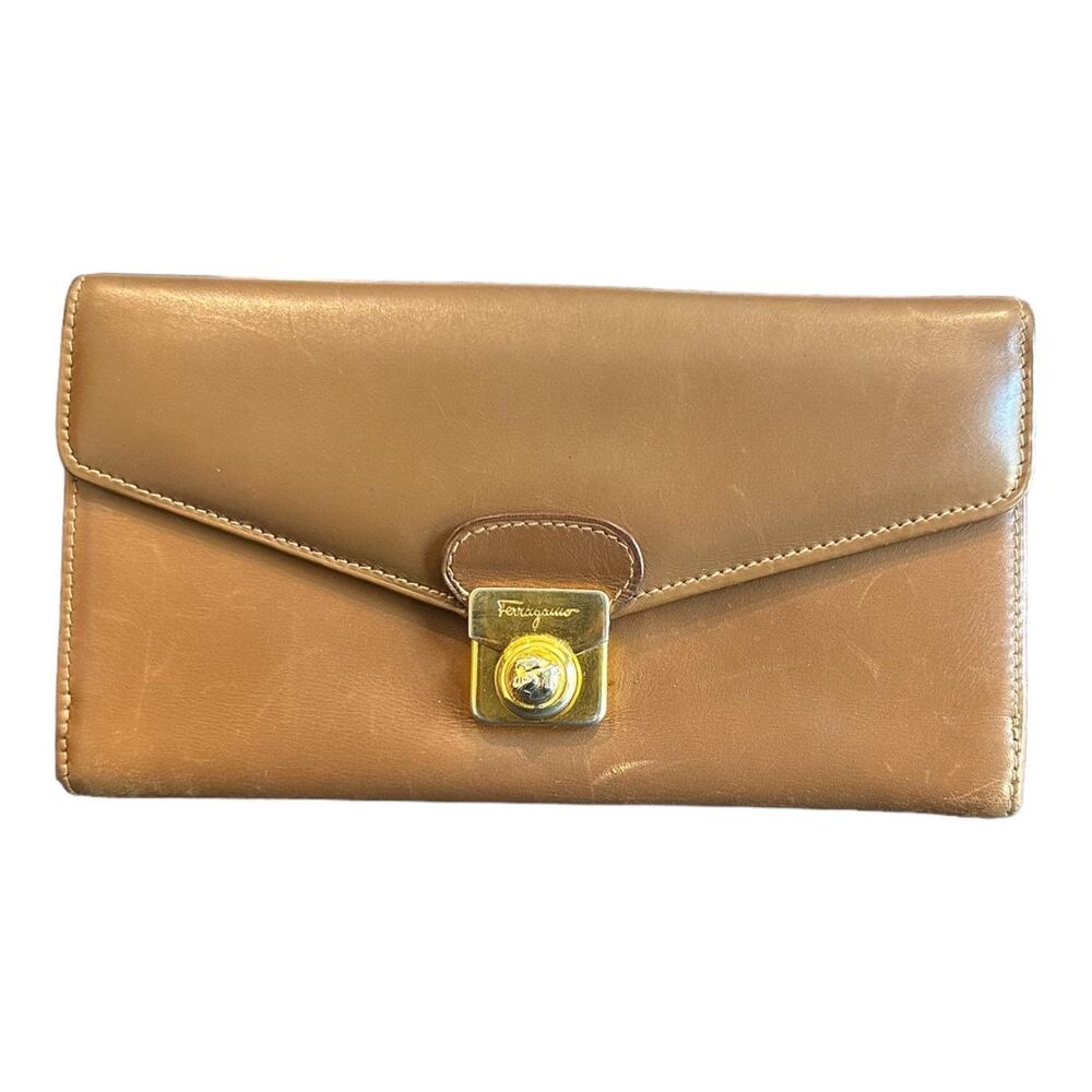 Salvatorre Ferragamo Continental Long Envelope Wallet